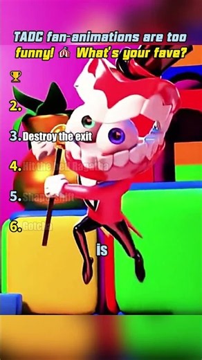 TADC fan‑animations are too funny! 🎪 What's your fave #TADC #TheAmazingDigitalCircus #funny
