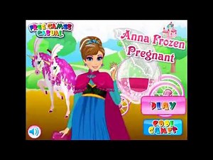 Anna Frozen Pregnant Game Tutorial(Video Walkthrough