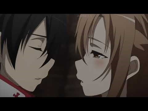 Kirito and Asuna first kiss | Sword Art Online | Anime 2.0