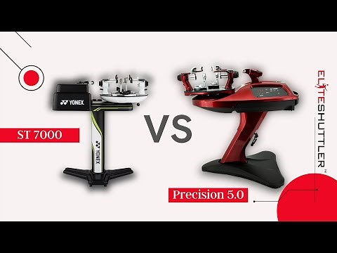 What is better? Yonex Precision 5.0 VS ST7000 Electronic Re-Stringing machines | by eliteshuttler