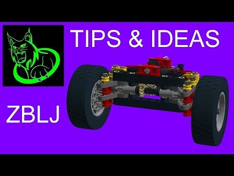 TIPS & IDEAS: Lego Technic mini portal axle (R)evolution and more