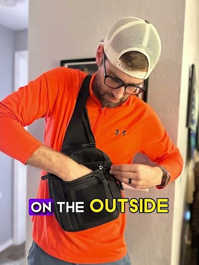 ★★★★★ Review of M-Tac Tactical Sling Bag for Men - Crossbody Carry Bag