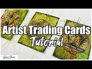 Artist Trading Card Tutorial | Stay at Home and Make Art