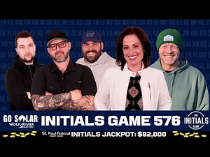 The 576th Initials Game