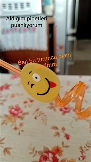 a101 den aldığım şekilli pipetleri puanlıyorum