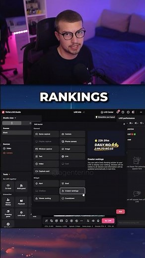 Add Creator Ranking Overlay in TikTok Live Studio!