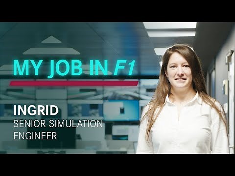 My Job in F1: Ingrid | Senior Simulation Engineer