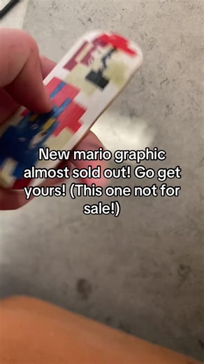 New Mario Graphic Fingerboard Drop