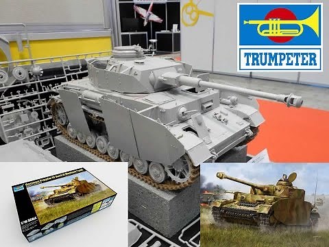 Trumpeter 1/16 Pz.Kpfw.IV Ausf H German Medium Tank # 00920 - Part 1 Build and Review