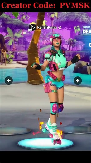 Fortnite Emote - Free Wheelin' (Derby Dynamo)