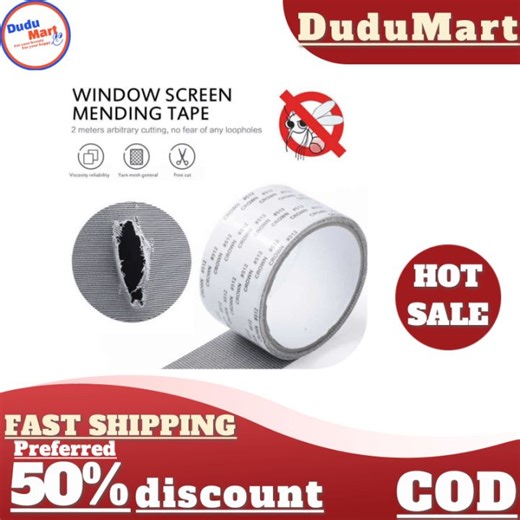 DuduMart Fix Net Window Home Adhesive Anti Mosquito Fly Bug Insect Repair Screen Wall Patch Stickers Mesh | Lazada PH
