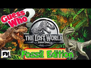 Guess Who? Jurassic World Dinosaur Edition | What Is This? Family Fitness