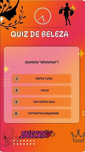 Quiz de Beleza: Você acerta essa? 💄✨