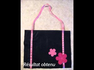 Tuto Sac à main en kit pour enfants - couture facile