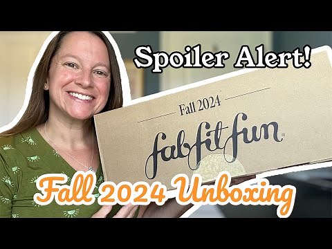 FabFitFun Fall 2024 EARLY REVEAL Unboxing Full Customization Spoilers!