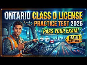 Ontario Class D License Practice Test 2026: Pass Your Exam with Demo Questions!