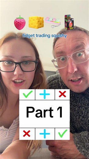 Find out who does best in part 2 😃 #filter #tiktokfilter #filterchallenge #fidgettradingsquishy