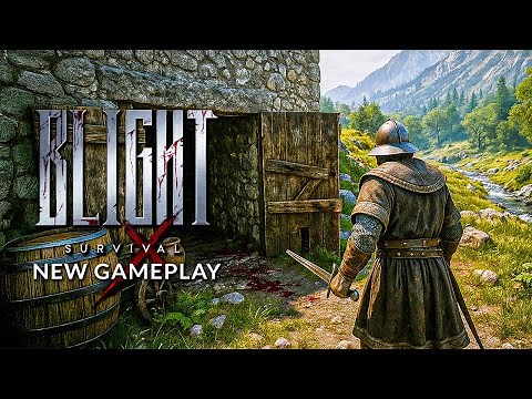 BLIGHT SURVIVAL New Gameplay Trailer | Best MEDIEVAL HORROR SURVIVAL with Zombies of 2026