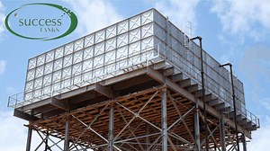 [Hot Item] Modular Segmented Elevated Steel Tower Water Storage Tank