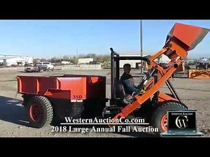 Porter 35D Self Loading Dump Truck UTV For Sale At Auction!