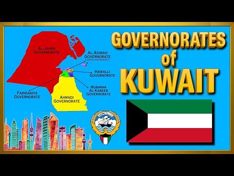 Kuwait Map Explained 🇰🇼 | 6 Governorates of Kuwait