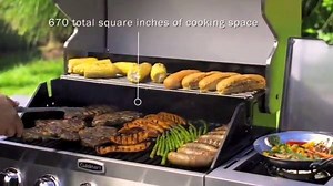 2.6K views · 21 reactions | Grill, griddle, and smoke on the Cuisinart 3-in-1 5 Burner Gas Grill. With a variety of cooking functions, this is the go-to grill for making all your favorites for dinner this week! https://www.cuisinart.com/shopping/outdoor-grilling/gas9556as/ | Cuisinart | Facebook