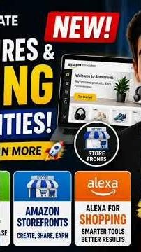 🚀 New Amazon Affiliate Features & Earning Opportunities 2026 💰