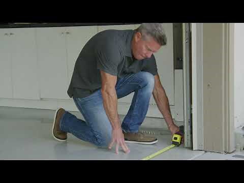 How To - Installing A Garadry Garage Door Threshold Seal