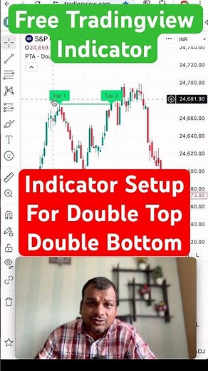 Best Double Top & Double Bottom Indicator for TradingView #tradingview #indicator #stockmarket