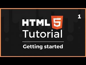 HTML5 Basics: Getting started (Lesson 1)