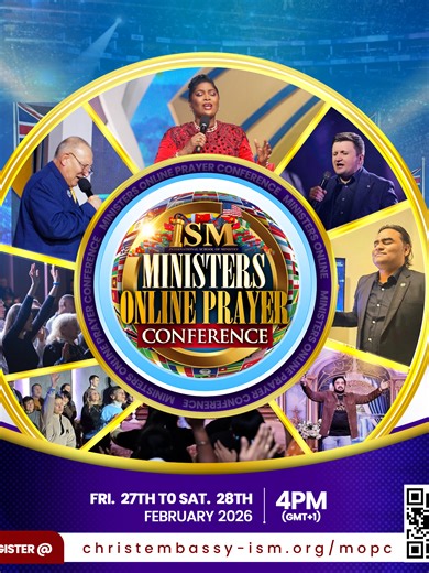 Join the ISM Ministers’ Online Prayer Conference