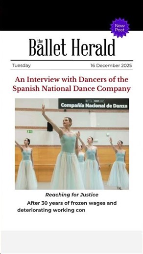 DANCER INTERVIEW 🌟 An Interview with Dancers of the Spanish National Dance Company