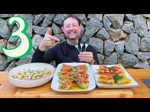 3 RECIPES with Artichokes that will surprise you! - GUILLE RODRIGUEZ