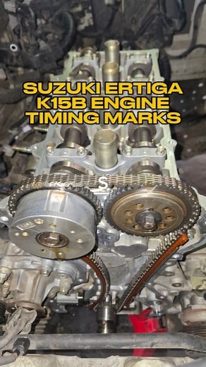 Suzuki Ertiga K15B Engine Timing #car #automotive #fblifstyle #mechanic | Puliman