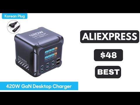 420W GaN Charger PPS PD3 1 140W USB Type C Charger Digital Display Fast Charging Station for MacBook