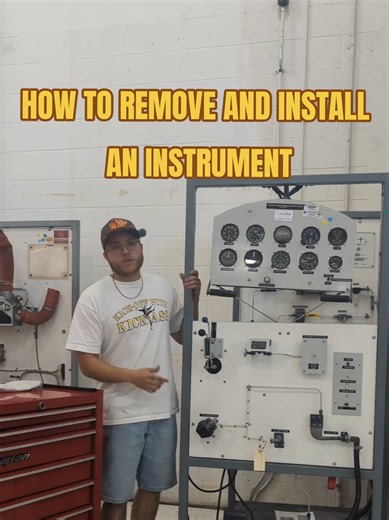 How to Remove and Install an Instrument in Aviation