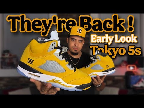 Jordan 5 Tokyo (2025) First Look, Review & First impression 🔥