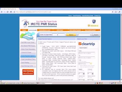 Indian Railway PNR Status