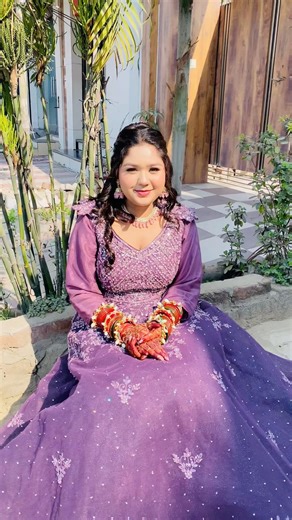 Shagun Look💜 #trending #fashion #love #makeup #shortfeed #viralshorts #short #beauty #artist #nails