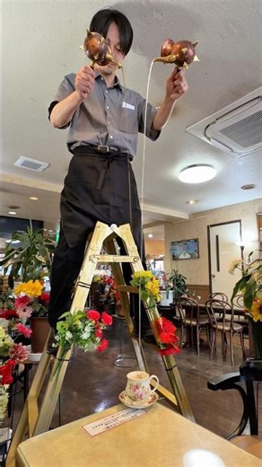 ふわふわのカフェオレ