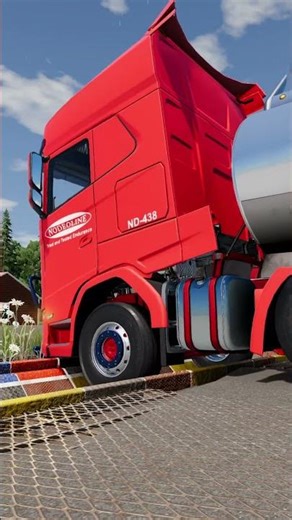 Monster Bus vs Giant Bumps! Will it Flip? 🚌💨 | BeamNG.drive