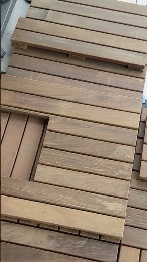 Balcony decking upgrade with Ipe deck tiles | Vancouver
