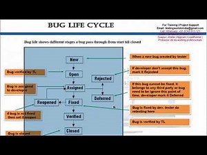 Software Testing:Bug Life Cycle +Interview Questions[Call/WtsAp: +91-8743913121 Buy Full Course]