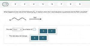 What happens to the rate of the following S_N2 reaction when th... | Filo