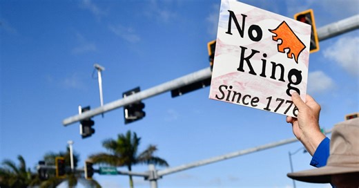 'No Kings' Protester Assaulted By MAGA Fan At Event Near Mar-A-Lago: Report