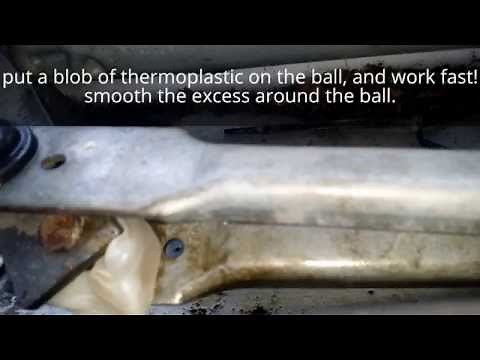 How to Repair Worn and Broken Wiper Linkage Using Thermoplastic - Easy and Cheap!