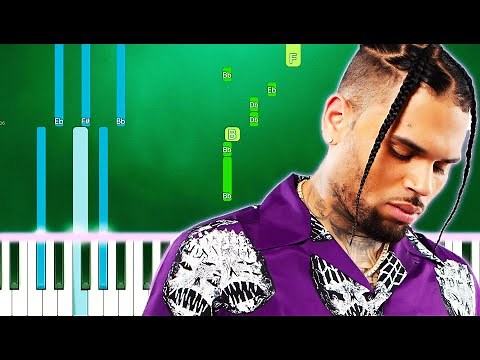 Chris Brown - Indigo (Piano Tutorial Easy)