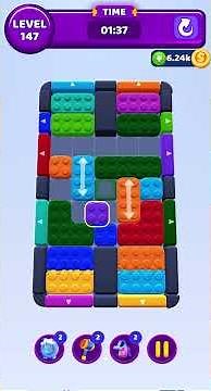 Color Block Jam Level 147 Solution Walkthrough