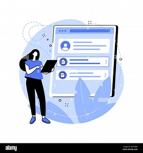 Attach assignment isolated cartoon vector illustrations Stock Vector Image & Art - Alamy