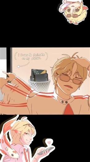 My animated self intro #animation #artist